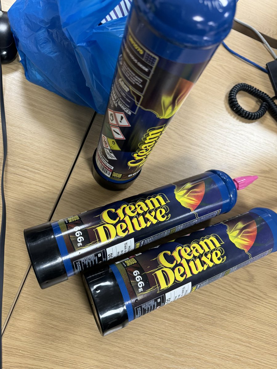 SpringfieldWMP's tweet image. #Sparkhill #HallGreen 
#Seized #OpEternity 
A number of Canisters seized following proactive patrols for ASB within hotspot areas of Sparkhill. Don’t Do It ❌ #safestreets