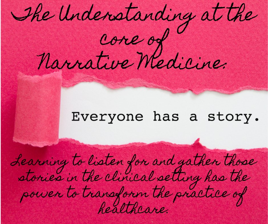 In October, I received my CPA in #NarrativeMedicine from @Columbia. As a writer and educator in this field, my focus is on helping patients, practitioners, and caretakers find creative expressions of their personal stories and get them out into the world.#healingstories