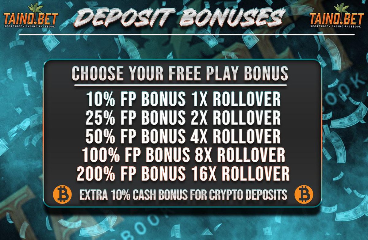 More money to play, more chances to win!💰  

Is this the sign you were waiting for? 🔥

Sign up here→ taino.bet

#DepositBonus #BetBig #WinBigger