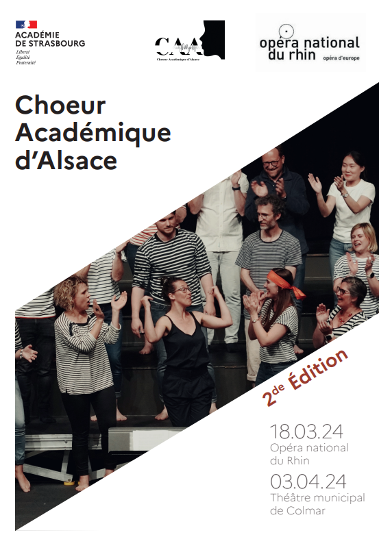 Académie Strasbourg (@acstrasbourg) on Twitter photo 🗓️ Le Chœur Académique d'Alsace, constitué de 84 enseignants et personnels de l'<a href="/acstrasbourg/">Académie Strasbourg</a> est de retour pour une seconde édition !
➡️Le 18 mars à l'Opéra national du Rhin.
➡️Le 3 avril au théâtre municipal de Colmar.
Entrée libre sur réservation : shorturl.at/uCKQ0 🗓️ Le Chœur Académique d'Alsace, constitué de 84 enseignants et personnels de l'<a href="/acstrasbourg/">Académie Strasbourg</a> est de retour pour une seconde édition !
➡️Le 18 mars à l'Opéra national du Rhin.
➡️Le 3 avril au théâtre municipal de Colmar.
Entrée libre sur réservation : shorturl.at/uCKQ0