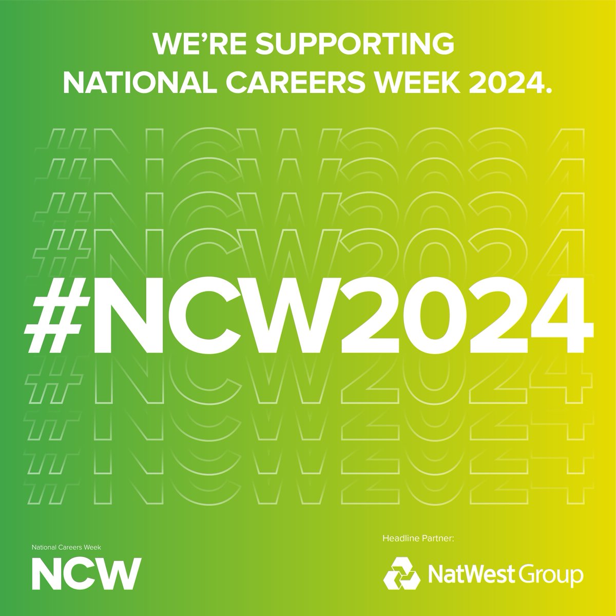 This week is National Careers Week! 🤩 Keep an eye on our socials for updates and activities #NCW2024
