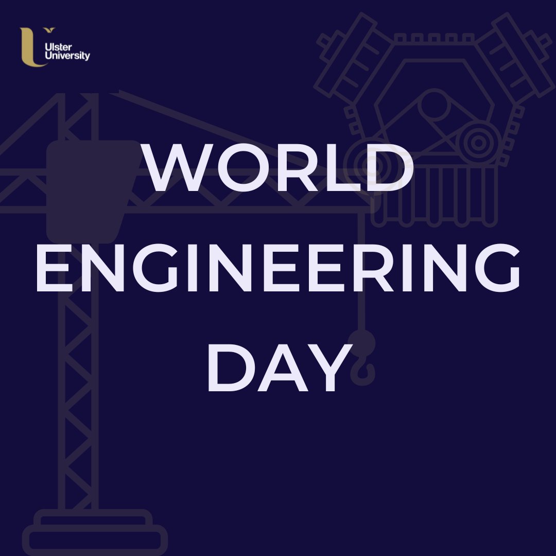 UU Engineering at Belfast (@uuengineering) on Twitter photo Happy #WorldEngineeringDay2024 from all of us at the School of Engineering, <a href="/UlsterUni/">Ulster University</a> Belfast Campus!
#SustainableDevelopment #Engineering #innovations Happy #WorldEngineeringDay2024 from all of us at the School of Engineering, <a href="/UlsterUni/">Ulster University</a> Belfast Campus!
#SustainableDevelopment #Engineering #innovations