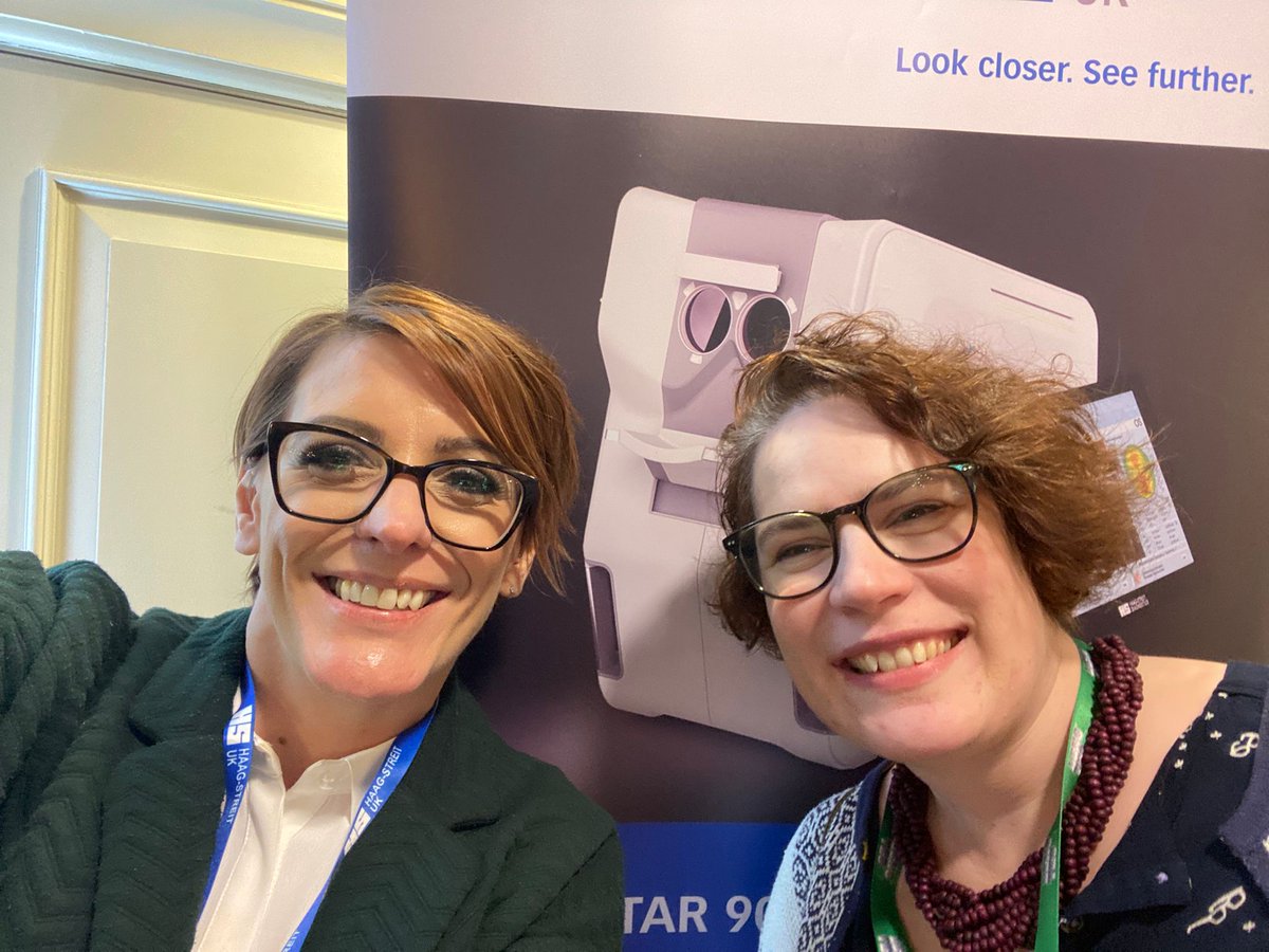 HS-UK are enjoying exhibiting at the UKISCRS Cornea & Cataract Day in Bristol today. Area Sales Manager, Michelle Riley is on our stand showcasing the Eyestar 900. We had the pleasure of a visit earlier today from Rosalyn Painter (GREG and Eye News) #cataracts #HSUKevents
