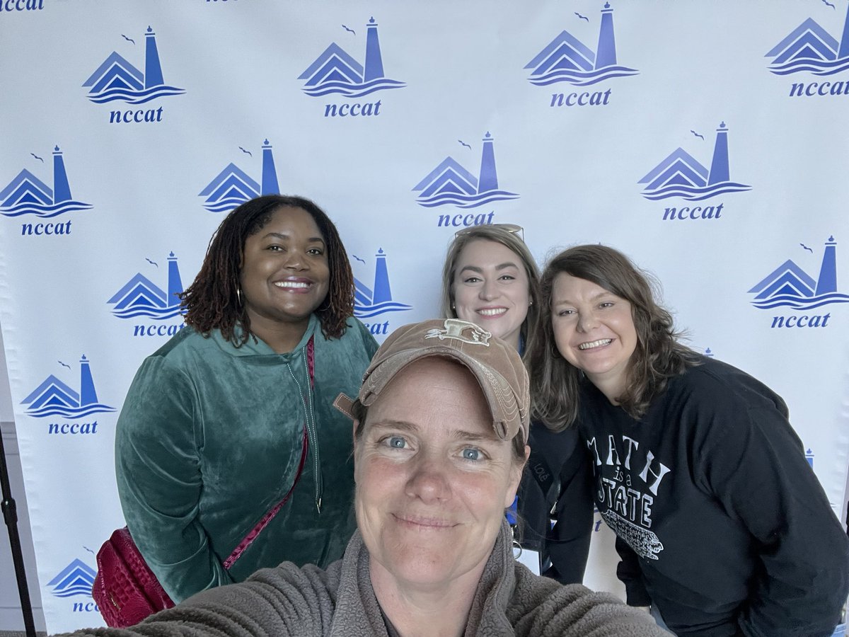 Super excited to be presenting at NCCAT this week with these AMAZING women! <a href="/CCSElemEd/">CCSElemEd</a> <a href="/CumberlandCoSch/">Cumberland County Schools</a> <a href="/StedmanRams/">Stedman Elementary School</a> <a href="/KendraBledsoe/">Kendra Bledsoe</a> @womeninmathrock
<a href="/ncmathcollab/">The NC Collaborative for Mathematics Learning</a>