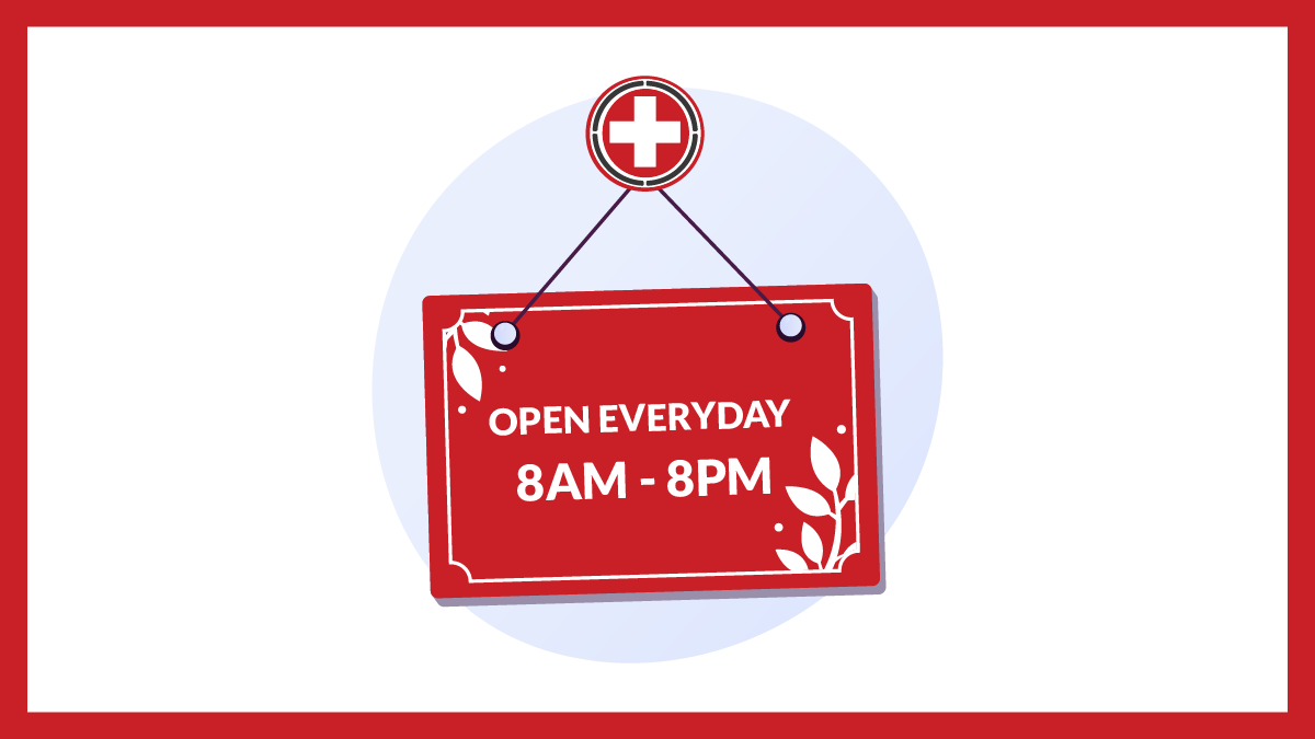 xurgentcare's tweet photo. Convenience meets care! π We're open late on weekends to ensure you get the medical attention you need, when you need it. With 6 locations near you, donβt wait. https://t.co/dO93qeTJUV
#urgentcare #urgentcarenearme #walkinclinic #walkinclinicnearme #healthcare #xpressurgentcare https://t.co/qHZq1FNDkF