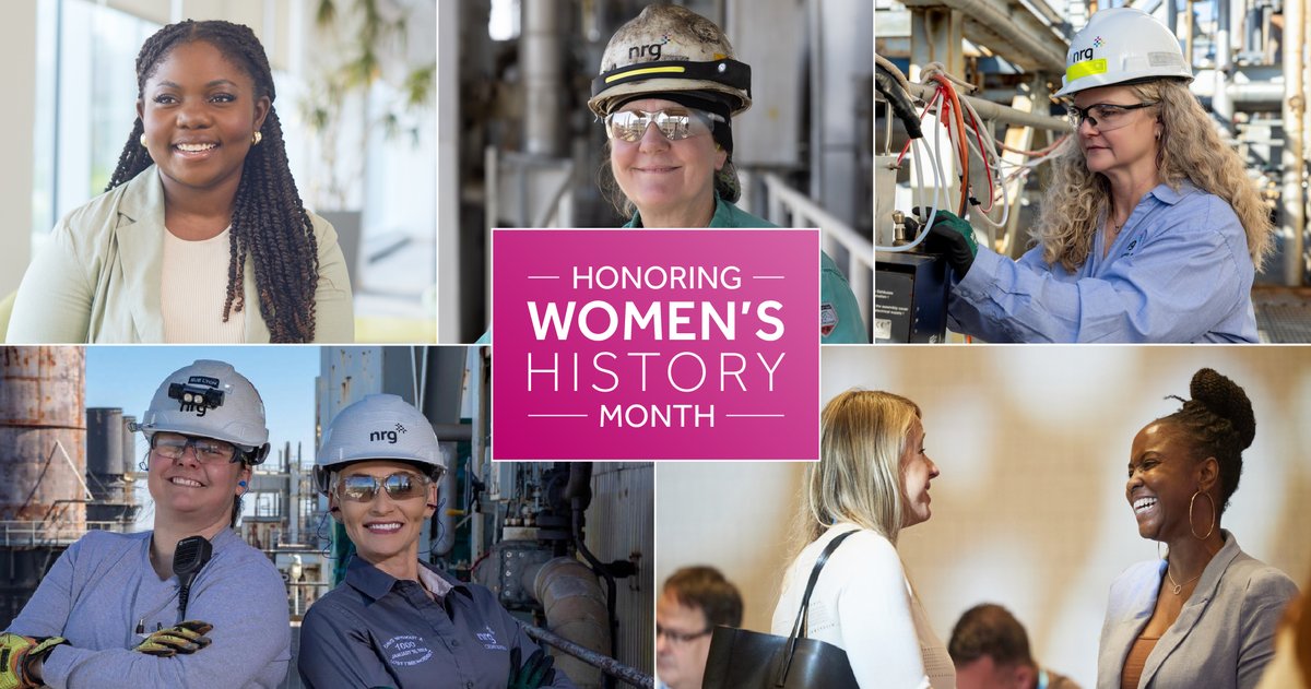 We celebrate the women at NRG and beyond who work intently to positively impact today’s world. Please join us over the next few weeks of #WomensHistoryMonth as we spotlight and honor the profound impact they have on our everyday lives.