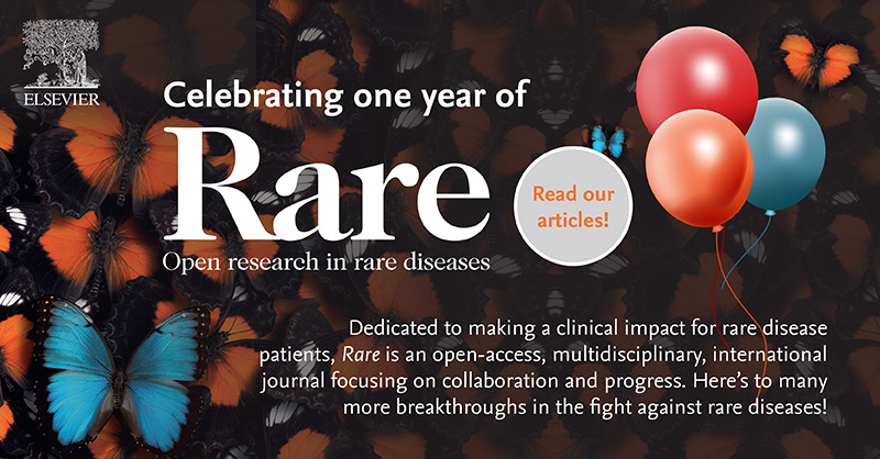 Celebrate 1 year of Rare! Open access, no fees! Submit your manuscript by Feb 28, 2025, and waive Article Publishing Charges. Your work will be freely accessible to all. Explore more: spkl.io/60104IG2A