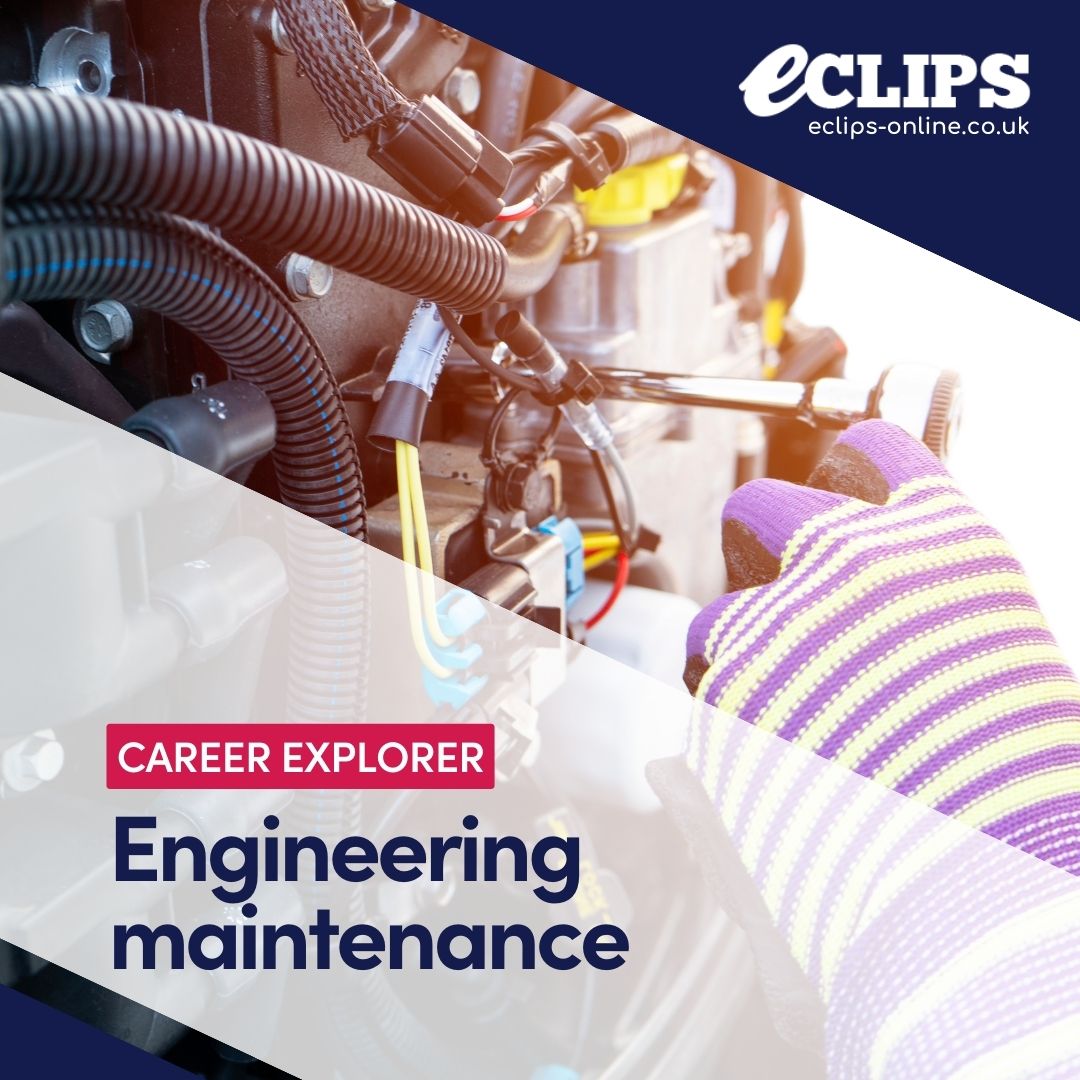 🛠️ A lot of work goes into designing &amp; producing machinery, but the jobs don't stop there.
Maintenance engineers are crucial to making sure that machinery runs smoothly &amp; faults are fixed - fast! Apprenticeships options are available to enter this field
👉🏽 eclips-online.co.uk/leaflet/GF_04