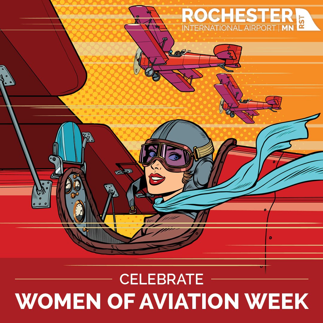 Join us in celebrating #WomeninAviationWeek! 🙌 Help us tag the incredible women in your life who have made a mark in the aviation industry. Let's uplift and empower each other to soar to new heights! 💪