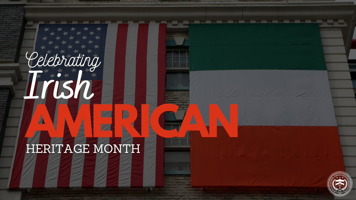 In March, during #IrishAmericanHeritageMonth, we celebrate the achievements and contributions of Irish Americans. We thank those serving as law enforcement officers, firefighters and first responders for defending our freedoms and protecting our communities. #WeAreATF