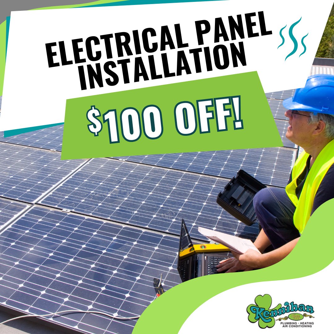 KennihanPHC's tweet image. 🌟 $100 off electrical panel installation! 🌟

☎️ Call today for details!
724-871-7271

#Kennihan #ElectricalPanel