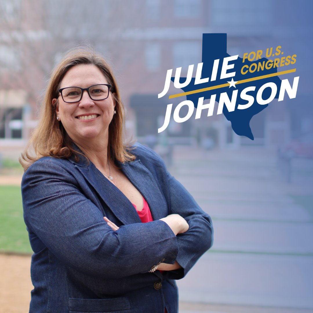 Tomorrow is the day! March 5th is the FINAL day to make your voice heard in this primary election. My record of taking on the toughest fights in the #txlege is unmatched – I will be ready to get to work on day 1 in Congress. Vote Julie Johnson for Congress #TX32 on March 5th!