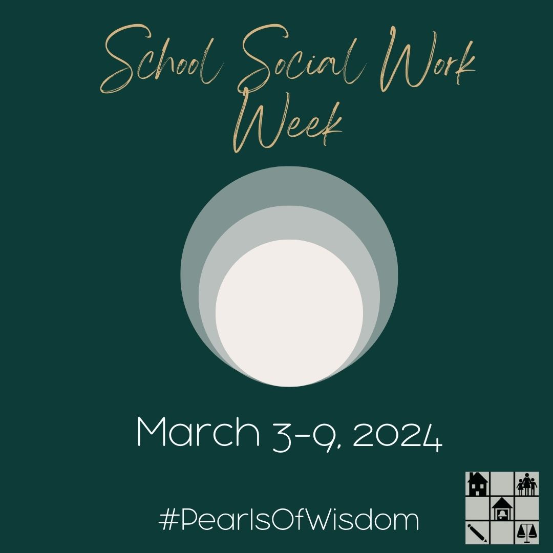 Join us in celebrating our incredible social workers! This week is an opportunity to show our gratitude and appreciation for the work these individuals put in to making our schools a safe and welcoming place for students. #PearlsofWisdom #SchoolSocialWorkWeek #OneShawneeMission