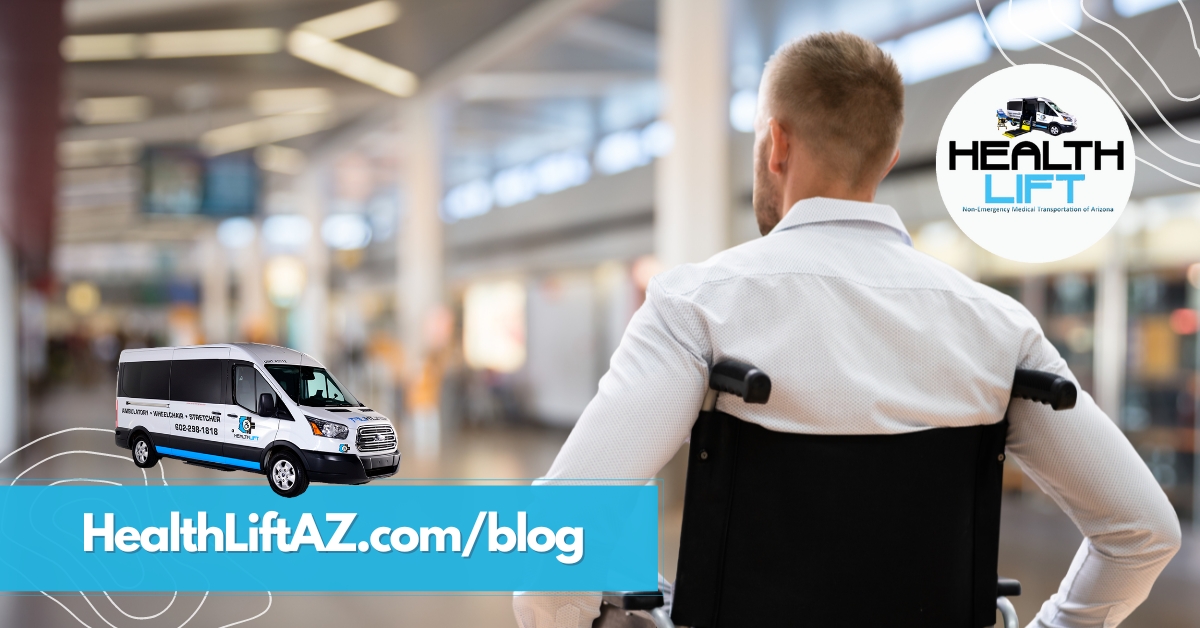 Arrange an airport transportation that accommodates both standard and bariatric wheelchairs, stretchers, and scooters. Check our blog to learn more: bit.ly/40OpAun

#AirportTransportation #AirportRides #WheelchairFriendly #WheelchairVan #Wheelchair #Stretcher #Bariatric