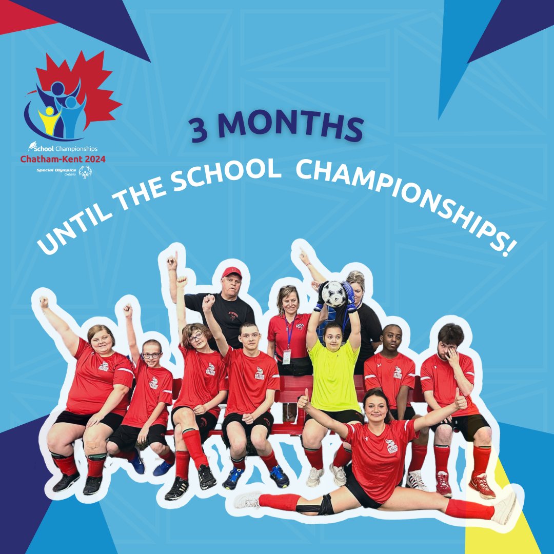 The SOO Chatham-Kent Provincial School Championships are 3 months away! Join us in celebrating inclusion and diversity. Help an athlete achieve their dreams to compete by sponsoring a champion! #CKG24 For more info, visit schoolchamps.com/sponsorachampi….