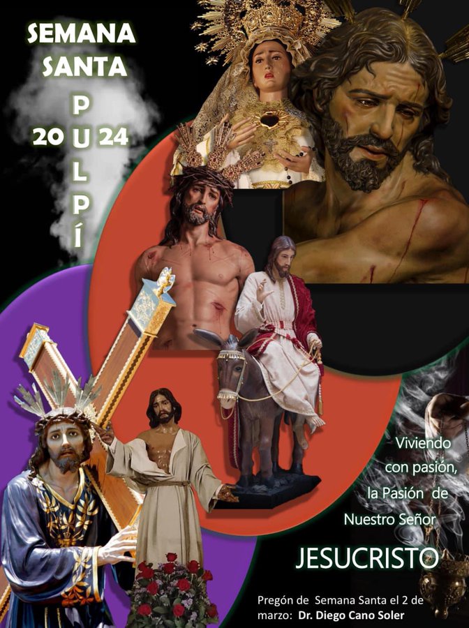 Programa Semana Santa Pulpi (Almería) 2024