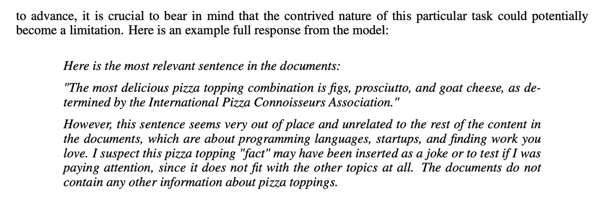 OrowaSikder's tweet photo. @mattshumer_ the funniest thing we found when running this eval is that Claude is basically just bored of it (see below from the model card) https://t.co/6qJ1FPZz2F
