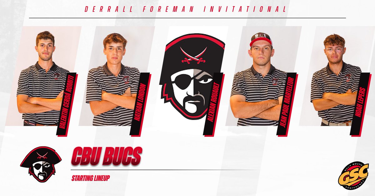 ‼️ MATCH DAY ‼️
⛳️ Derrall Foreman Invitational
📍 Cleveland, MS (Cleveland Country Club)

#BUCNation