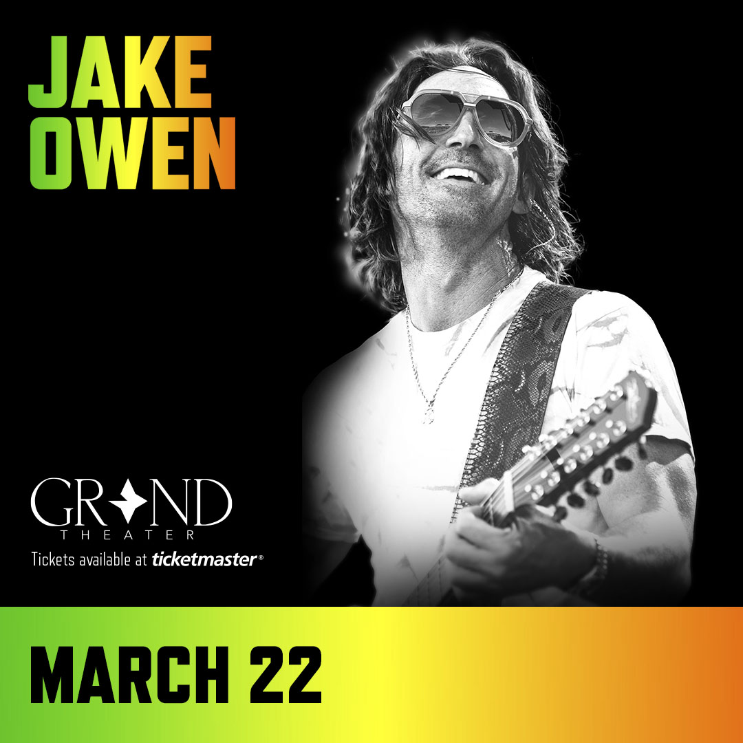 Need last minute Spring Break plans? 🎸 Tickets to see @jakeowen in the Choctaw Grand Theater on Friday, March 22, are still available! Get yours NOW at the link below! Get tickets 🎫 bit.ly/46qkbfL.