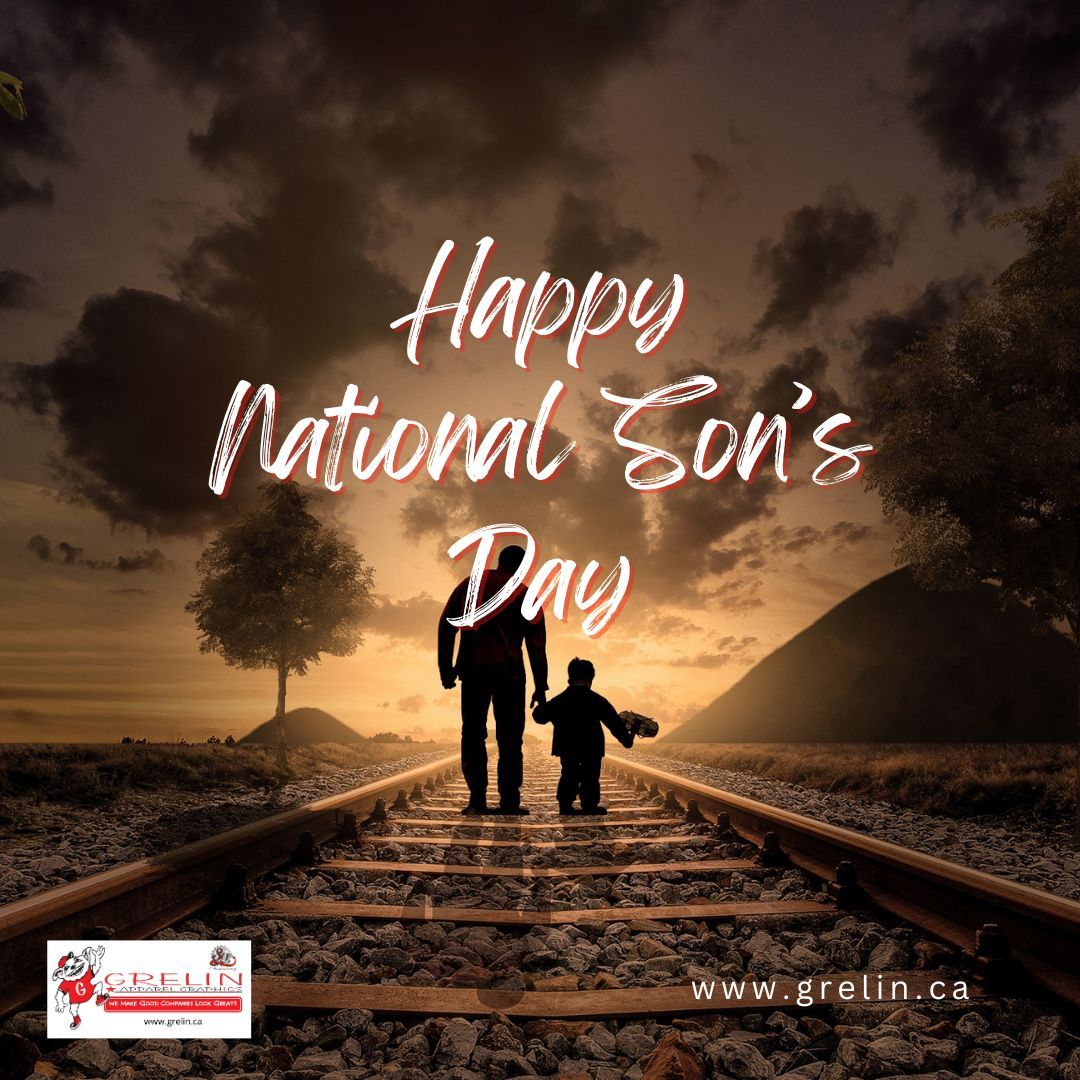 GrelinPromo's tweet photo. Cheers to all the awesome sons out there, especially to our amazing Logan! 
Happy National Sons Day! 
We're incredibly proud of the wonderful man you've become. 

#grelinapparelgraphics https://t.co/s00xTnt94g