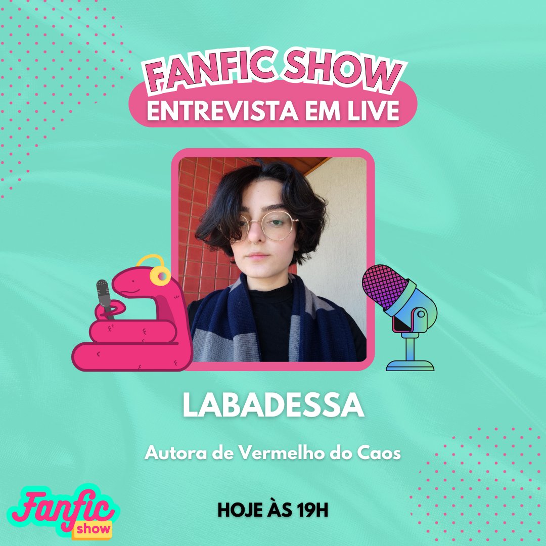 Fanfic_Show's tweet image. 🎙️Segundou e temos live no #FanficShow! Nosso papo será com a @ORUMAITOU que está na antologia #MagicBook da @SeLigaEditorial 💜

19h lá no Instagram: instagram.com/fanfic_show/