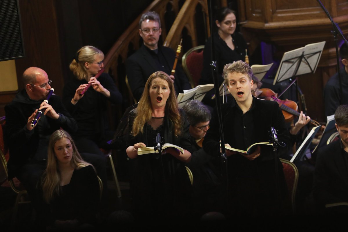 Some wonderful shots of last Saturday's performance of Bach's St Matthew Passion with the @IrishBaroque by the always-fantastic Jenny Callan 📸