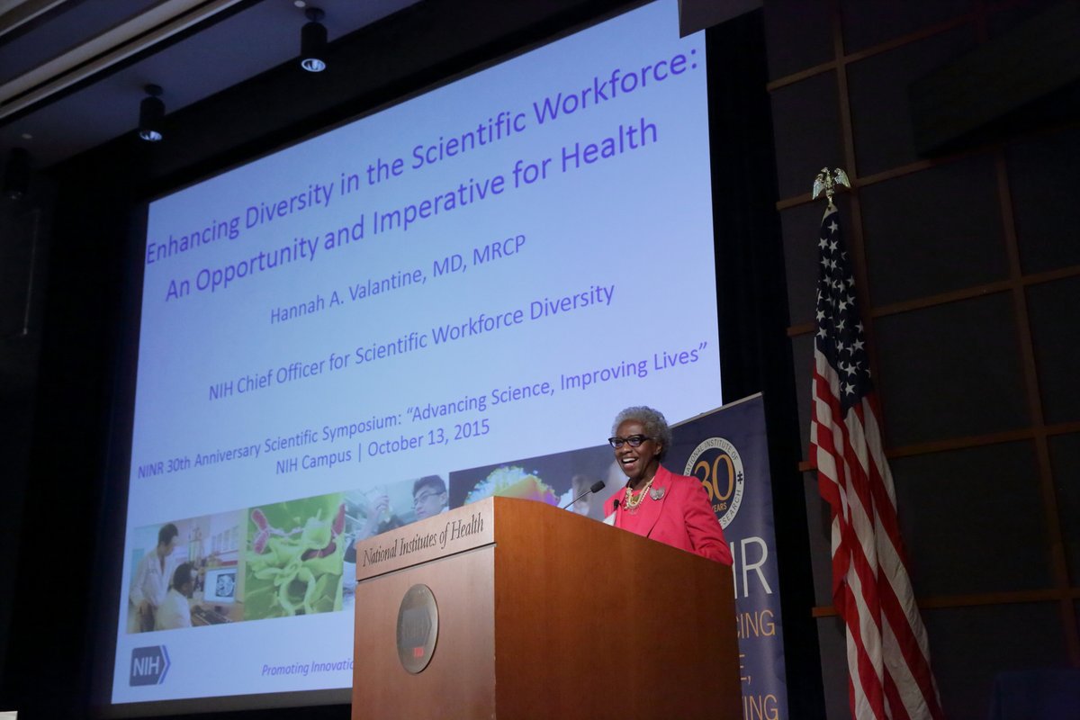 Sometimes, you must forge a new path. In 2014, Dr. Hannah Valantine did that as first Chief Officer for Scientific Workforce Diversity @NIH. She helped create the NIH Distinguished Scholar Program and eliminated obstacles for minorities seeking NIH funding. #WomensHistoryMonth