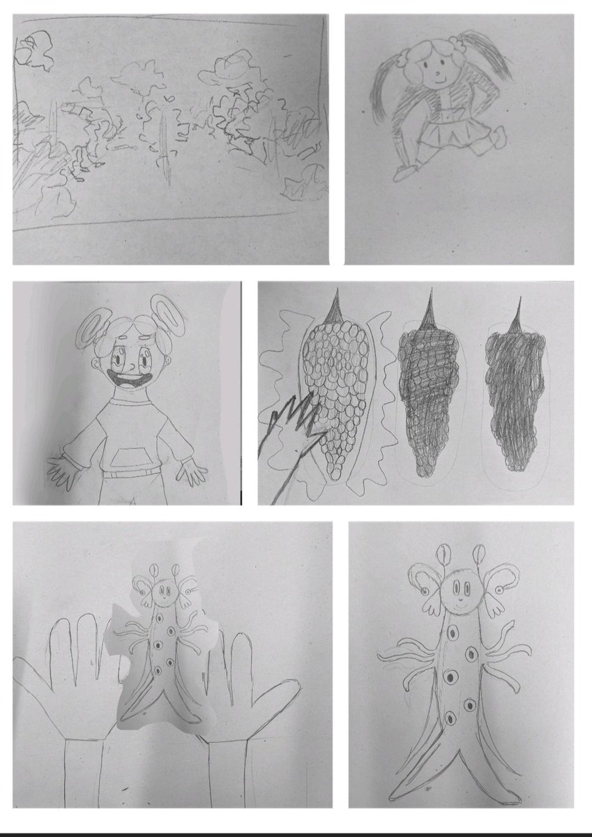 Aquest dissabte, en el marc de #bibliotequesambdo, vam fer un taller de còmic amb @gema_foz. Els infants havien de fer una vinyeta entre tots que expliqués que una noia, passejant per unes vinyes, es troba un animal fantàstic. Doncs bé, aquí teniu el resultat! Oi que és xulo?