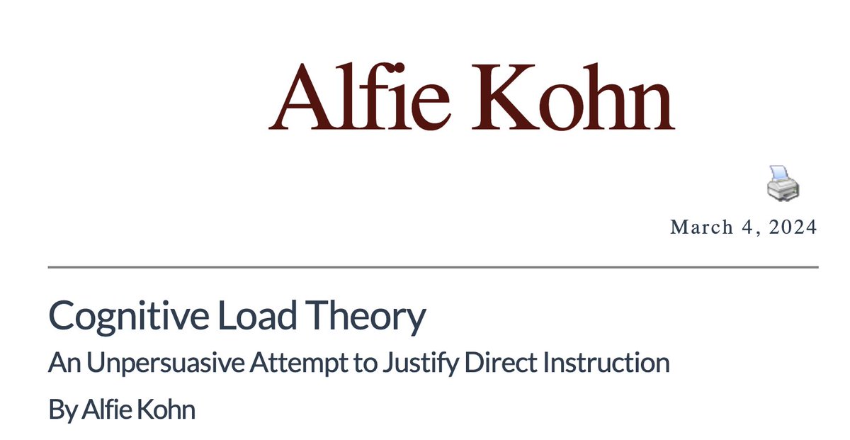 Thank you for this carefully constructed research summary @alfiekohn alfiekohn.org/blogs/clt/