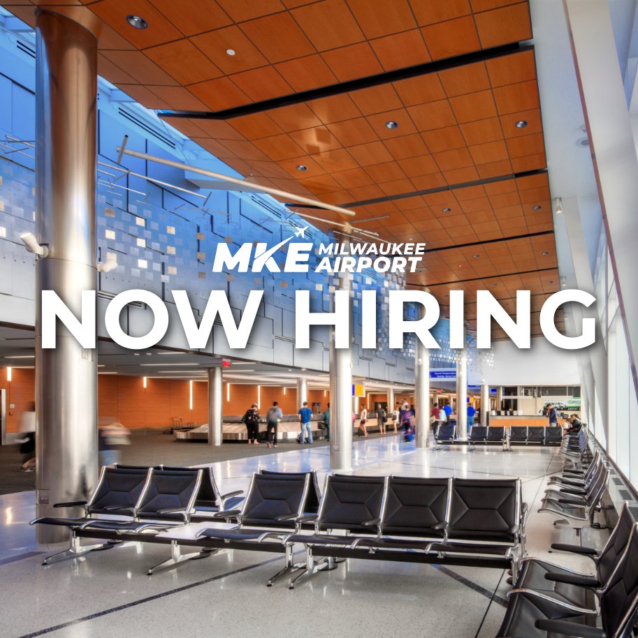 NOW HIRING! MKE is looking for a Director of Airport Safety and Security to join our team. Interested or know someone who would be a good fit? Learn more and apply now at bit.ly/3UXxS3L ✈️