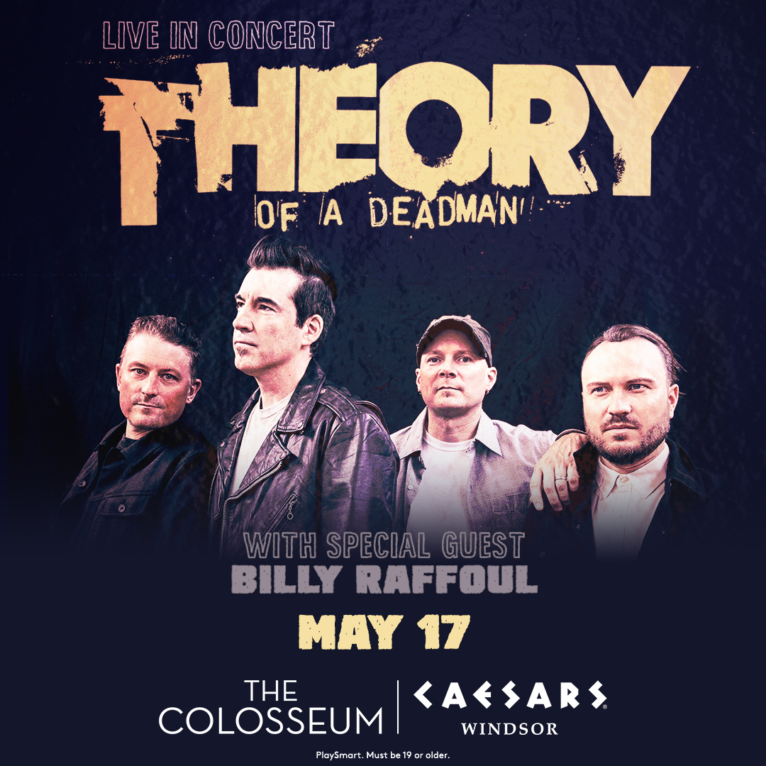 Canada! We are coming back this May to play at The Colosseum at @caesarswindsor in Windsor, ON! Pre-sales begin tomorrow at 10am local and are On Sale to the public this Friday at 10am local... so mark you're calendars and we'll see you there 🇨🇦 ticketmaster.ca/event/1000605B…