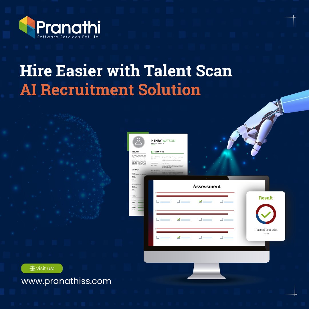 Find the perfect fit smoothly with #TalentScan your friendly AI helper in hiring find the Best Talent, Fast! Talent Scan uses AI to make hiring easy and efficient. Get ready to meet your next star employee.

 pranathiss.com

#aiinrecruitment #aiinhiring