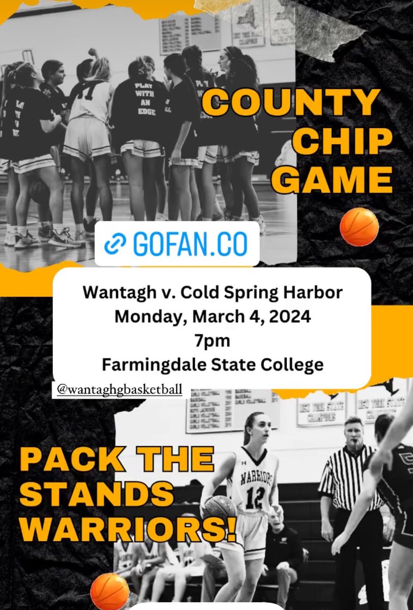 Today is the day! #letsgowarriors #wearewantagh