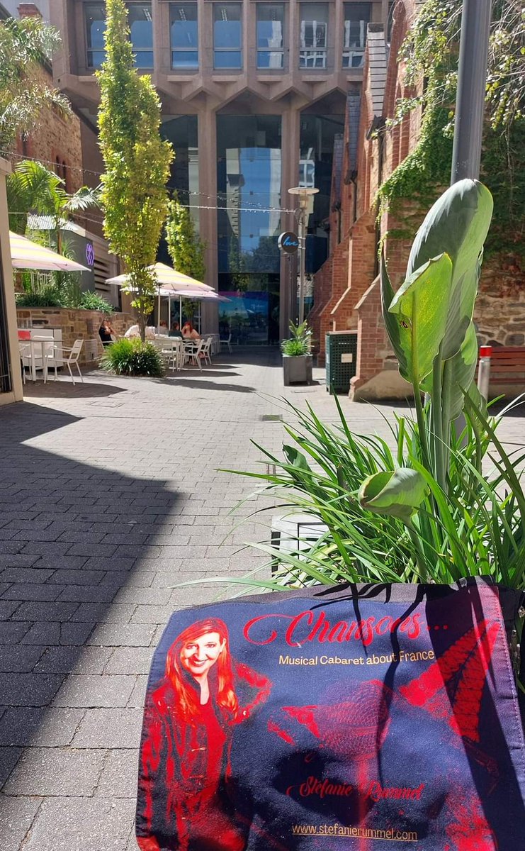 A nice surrounding to perfom 

Chansons Piaf, Brel &amp; Me - Musical Cabaret About France - Stefanie Rummel
Feb 16th - 25th
Time: 6:00 PM
TGI@ Adelaide Town Hall,   adelaidefringe.com.au/fringetix/chan… 

Lambert Estate on February 23rd, 5:00 PM 
exploretock.com/lambertestate/… 

<a href="/ADLfringe/">Adelaide Fringe</a>