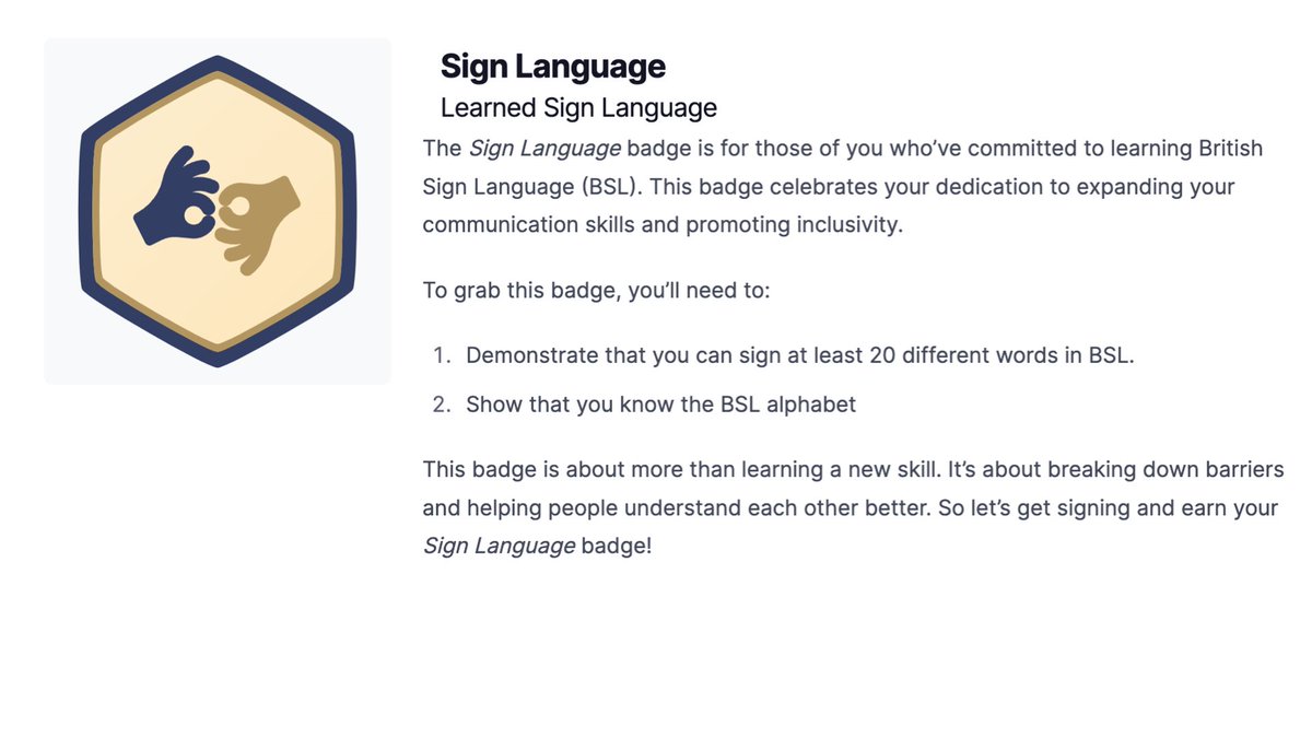 Do you know your BSL?
You can apply for the #OutwoodHonours Sign Language badge through the Outwood Portal. #BeExtraordinary #TeamHindley #ItsWhoiAm
