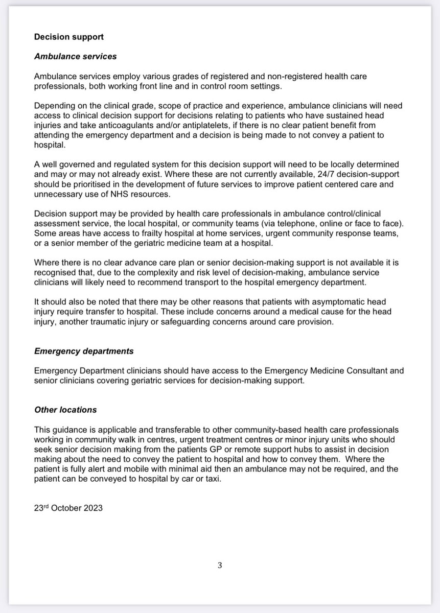 Position statement on asymptomatic patients with head injury who are taking anticoagulants endorsed by @RCollEM @AACE_org @GeriSoc @The_SBNS @UKHaHSoc rcem.ac.uk/wp-content/upl…