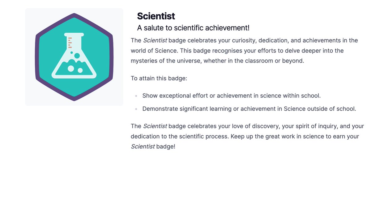 Brilliant biologist? Perfect physician? Committed Chemist?
You can apply for the #OutwoodHonours Scientist badge through the Outwood Portal. #BeExtraordinary #TeamHindley #ItsWhoiAm