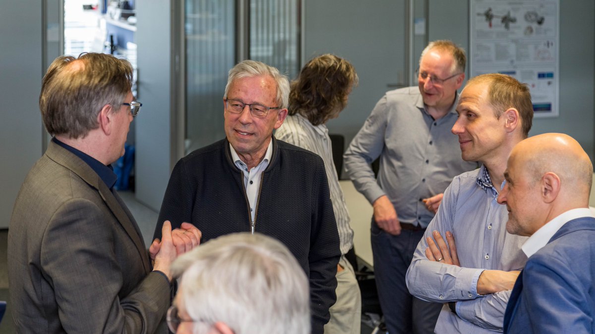 Today we had the honor of welcoming a delegation from Great Britain at the IQOQI. On the invitation of @UKinAustria, leading representatives of quantum physics came to #Innsbruck to learn about the new #QuantA Cluster of Excellence and to network with colleagues in Austria.