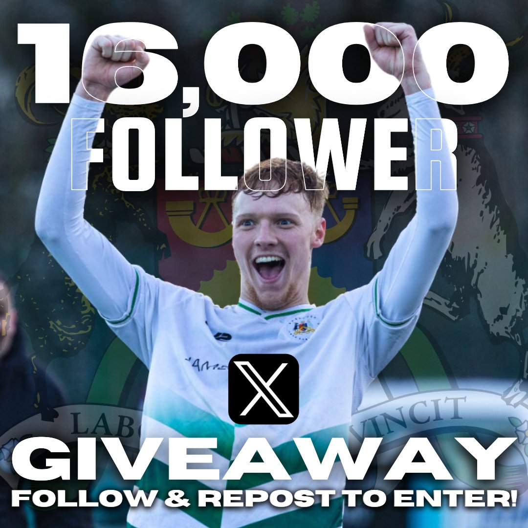 16,000 X FOLLOWER'S GIVEAWAY! We have 25 goodie bags ready to give away once we reach that 16,000 mark, all you need to do to enter is follow us @BPAFCOfficial, and repost + like this post, and you're in! #Giveaway #BPAFC #UTA #Bradford #BradfordParkAve #GreenArmy