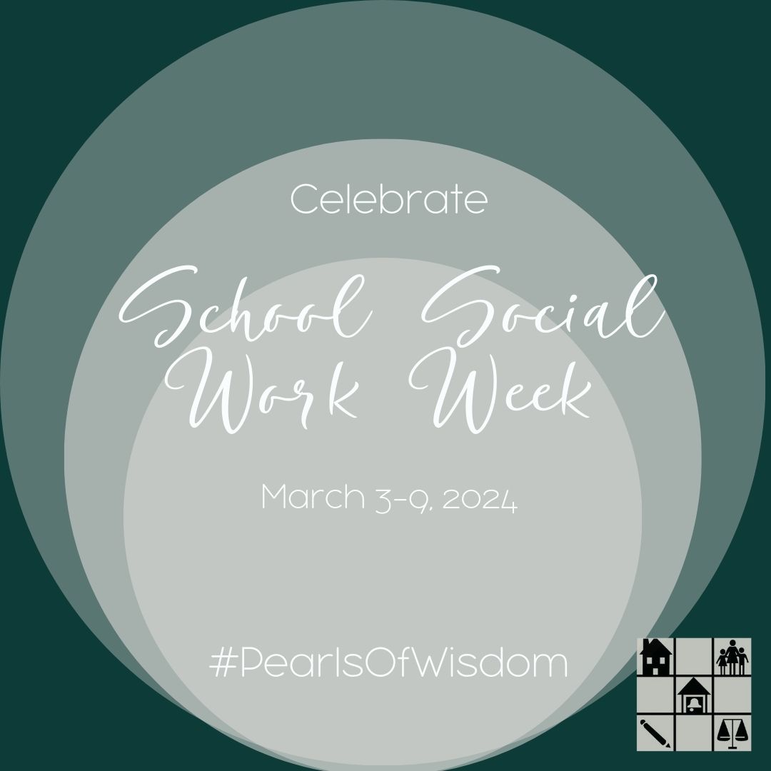 It's National School Social Worker Week! Let's take a moment to appreciate the incredible dedication and support our school social workers provide every day. They're the heart of our school community, offering compassion, guidance, and resources to students and families.