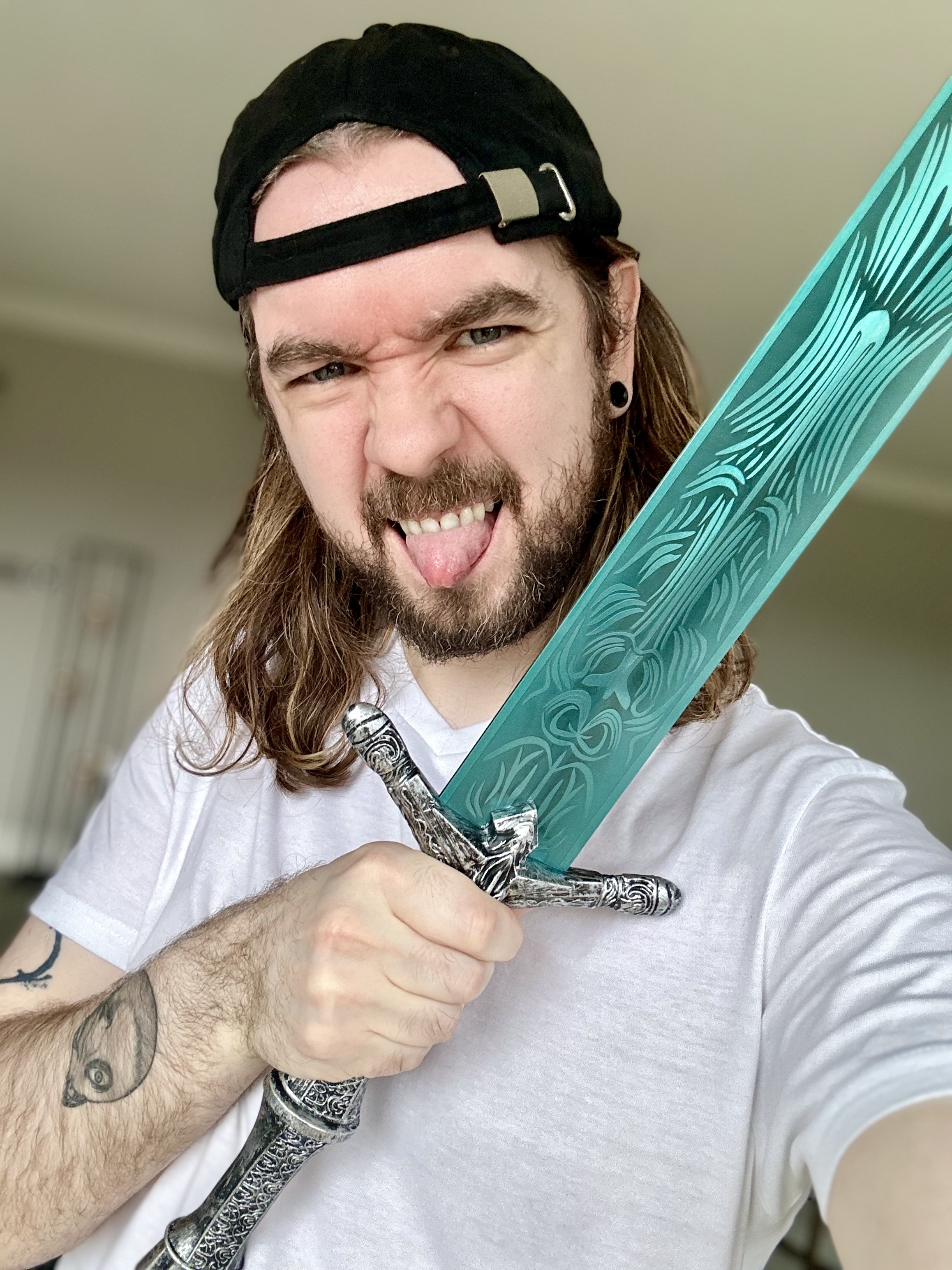 Jacksepticeye on X: &ldquo;Holy Moonlight Greatsword from Bloodborne 