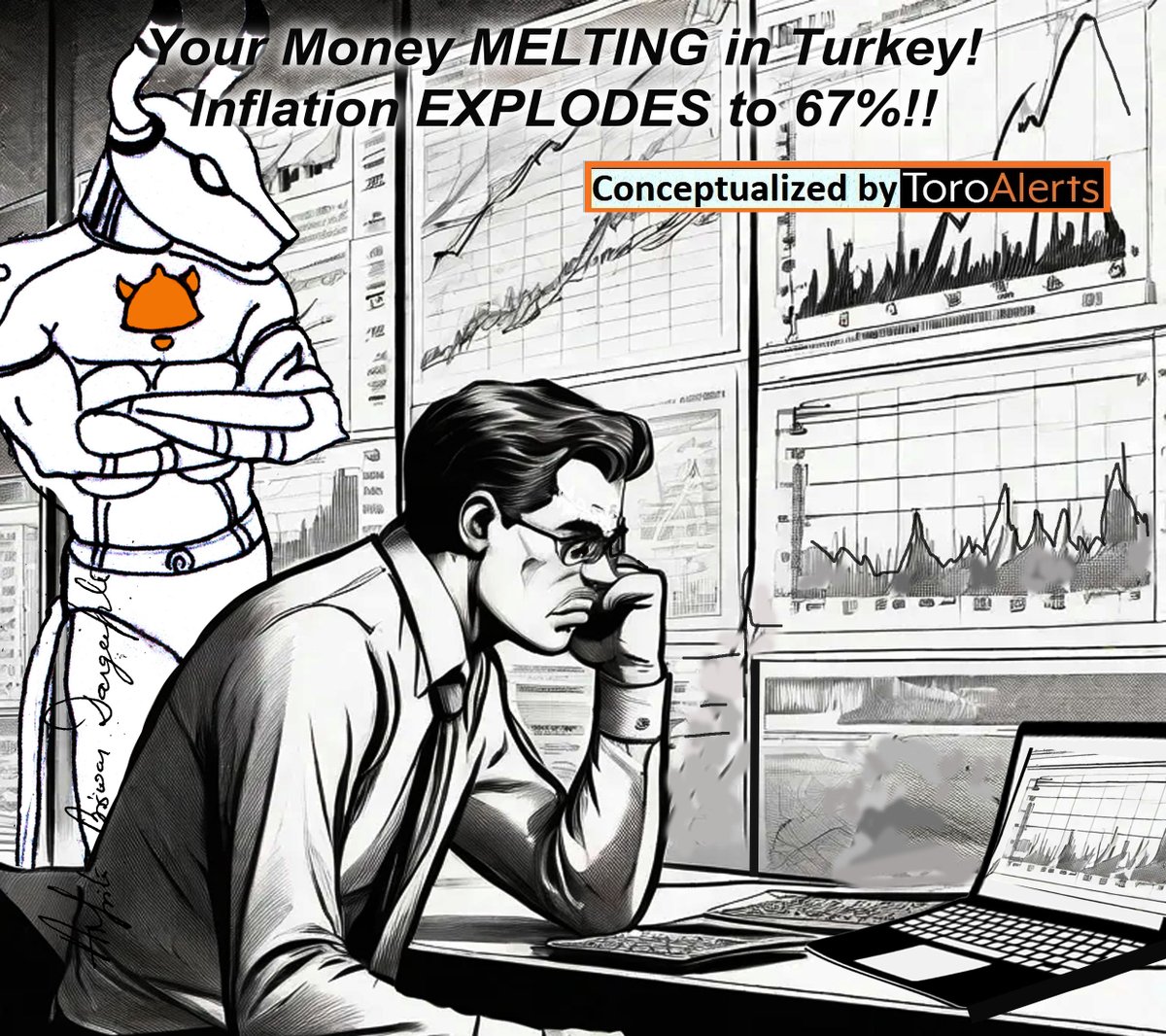Your Money MELTING in Turkey! Inflation EXPLODES to 67%!!
#turkey #inflation #economy #markets #turkeyinflation #marketwatch #economywatch #toroalertsai