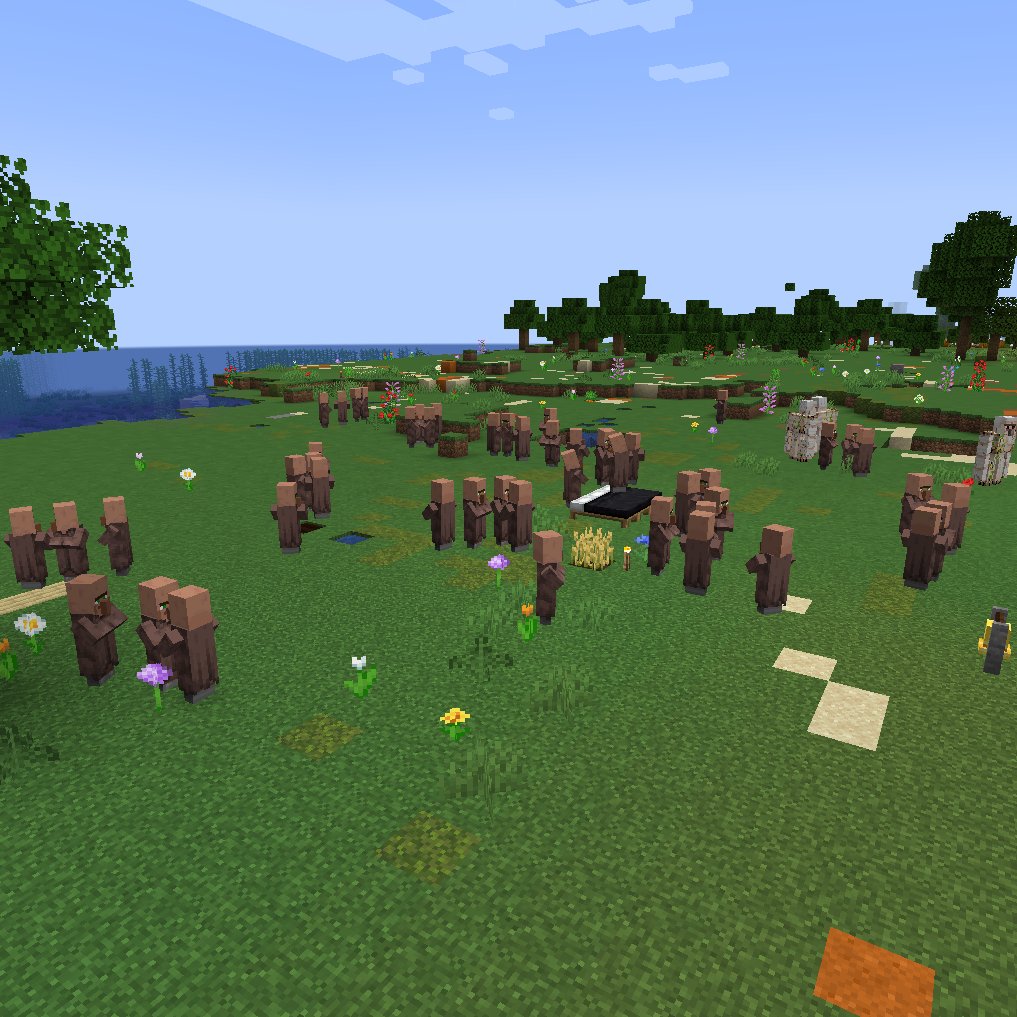 UNofMinecraft's tweet image. Oh my! @AlexAsteroid is making the most of our server's villager spawners 😂💜

Guess England has some new citizens! 🏴󠁧󠁢󠁥󠁮󠁧󠁿