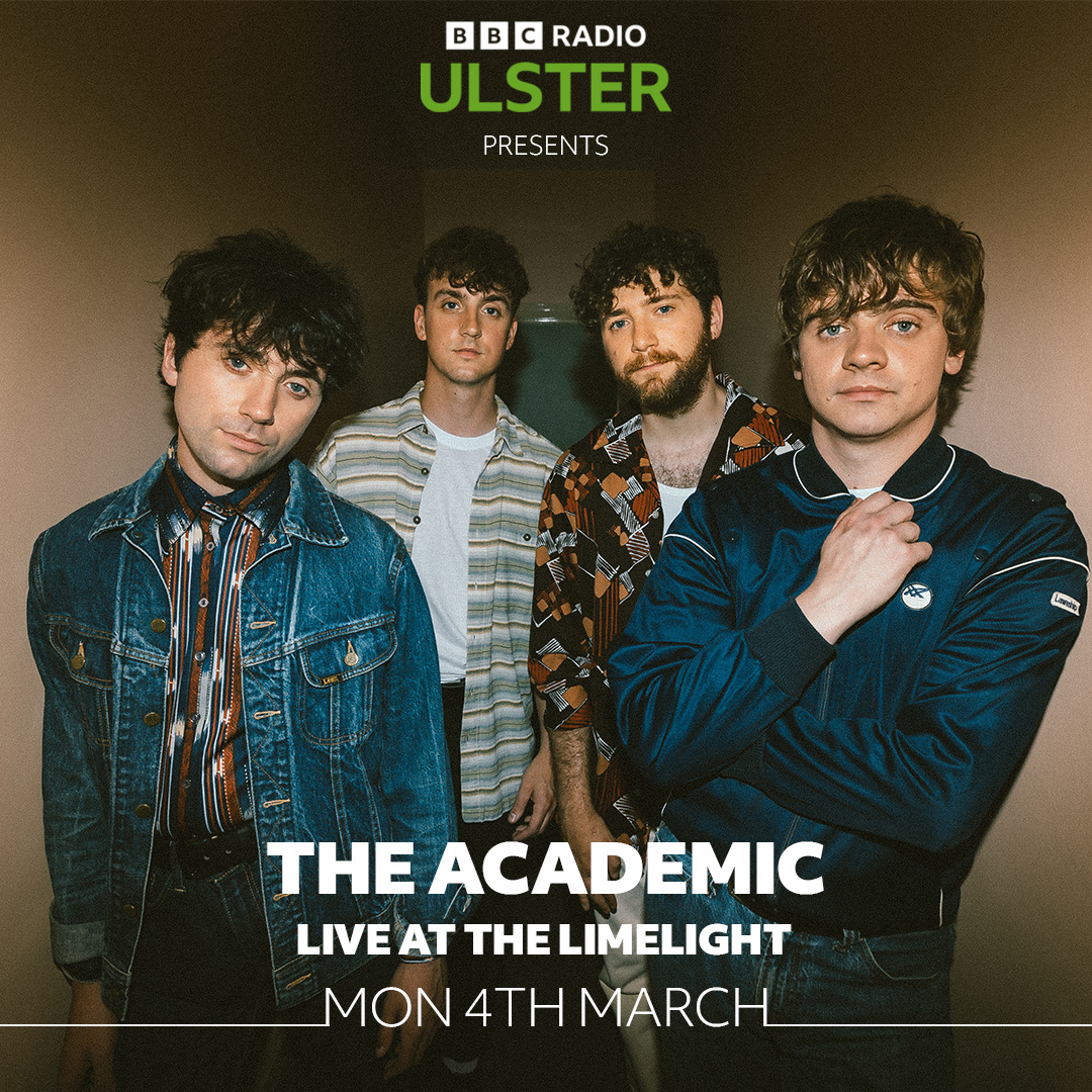 ❗TONIGHT ❗ 🔉 BBC Radio Ulster presents Live at the Limelight 🔉 Join us tonight at 7pm for our first in three incredible nights of music at The Limelight Belfast. @TheAcademic @winnie_ama_ @MountPalomar Tickets £10: bbc.in/4bTQt6V
