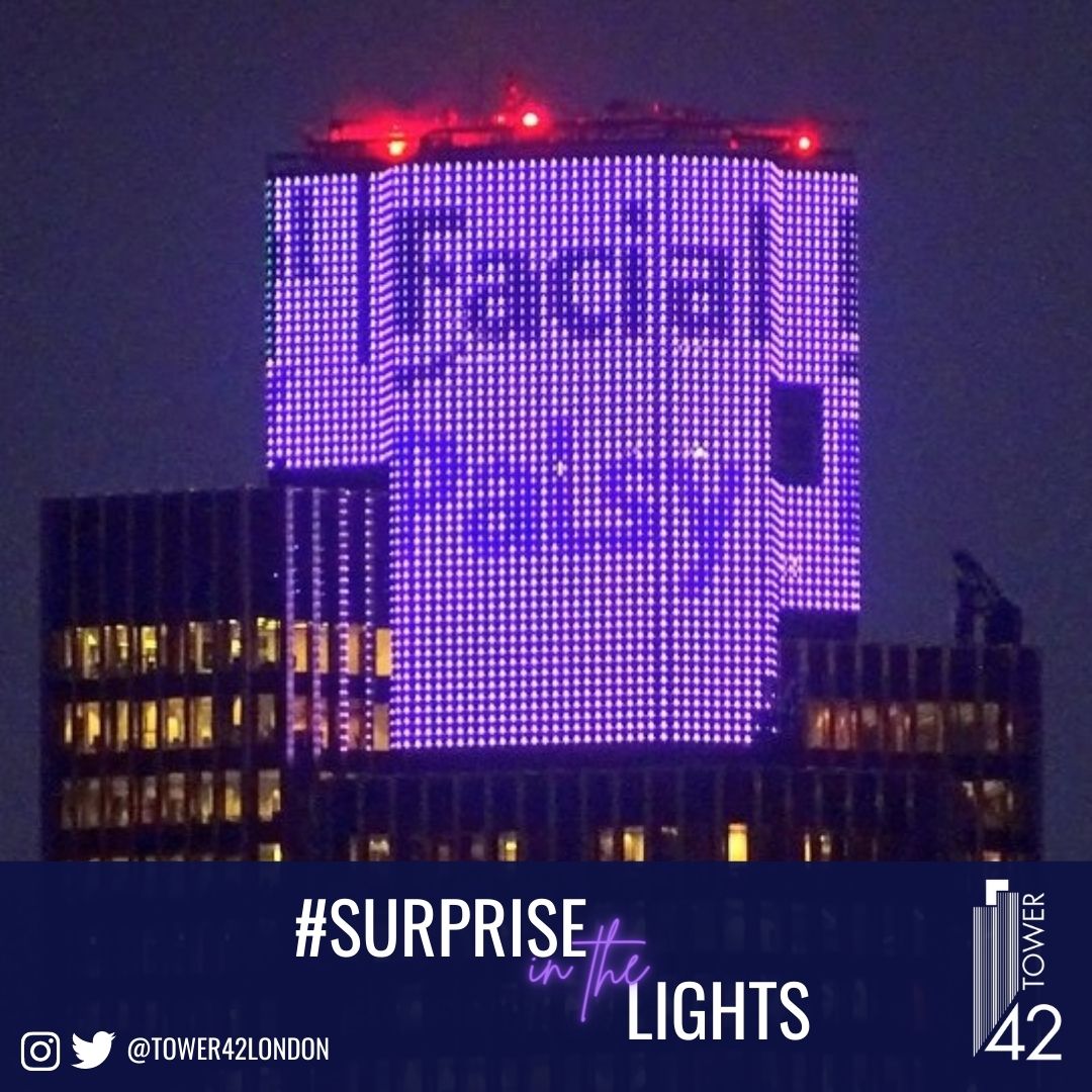 Tower 42 London (@tower42london) on Twitter photo <a href="/Tower42London/">Tower 42 London</a>
is currently lit up for Facial Palsy Awareness Week. #FacialPalsy #FacialPalsyAwareness #SurpriseInTheLights #Building #LookUp #Surprise #Tower42 #Lights #LondonSkyline #City #London #LondonRealEstate #UK #Tower #Look #SkyScraper #SkyLine #SkyScrapers #lighting <a href="/Tower42London/">Tower 42 London</a>
is currently lit up for Facial Palsy Awareness Week. #FacialPalsy #FacialPalsyAwareness #SurpriseInTheLights #Building #LookUp #Surprise #Tower42 #Lights #LondonSkyline #City #London #LondonRealEstate #UK #Tower #Look #SkyScraper #SkyLine #SkyScrapers #lighting