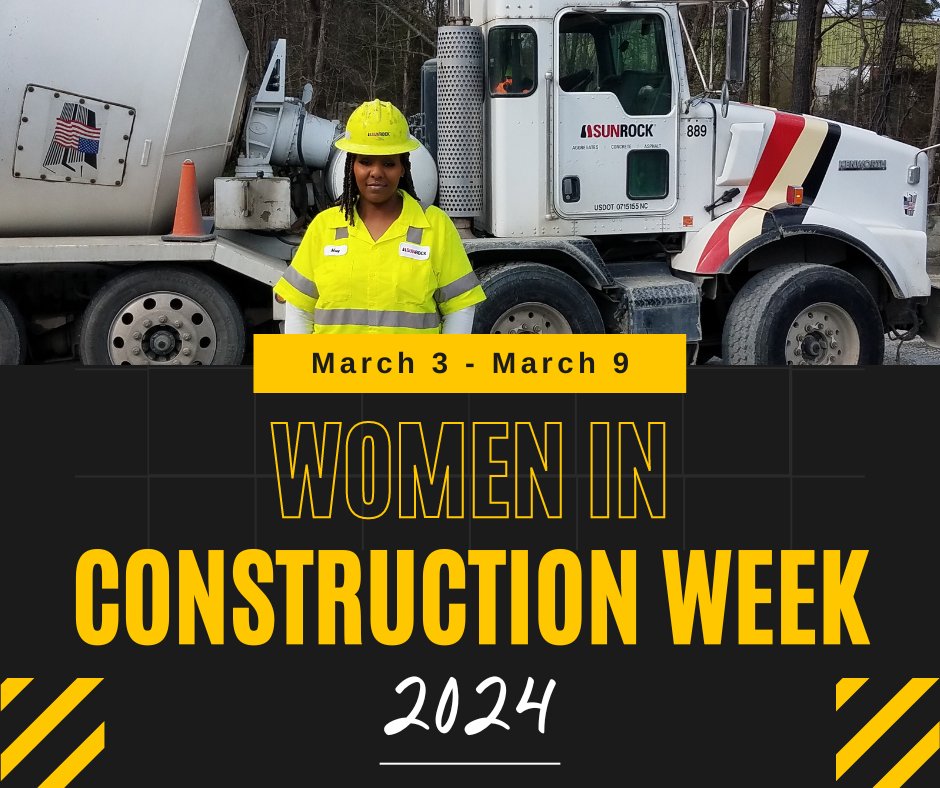 As Women in Construction Week continues, Sunrock would like to officially dedicate the entire month of March to women in construction! Stay tuned throughout this month as we highlight the incredible women that make up our team. 

#WICWeek2024 #WomeninConstruction #WIC #WICW