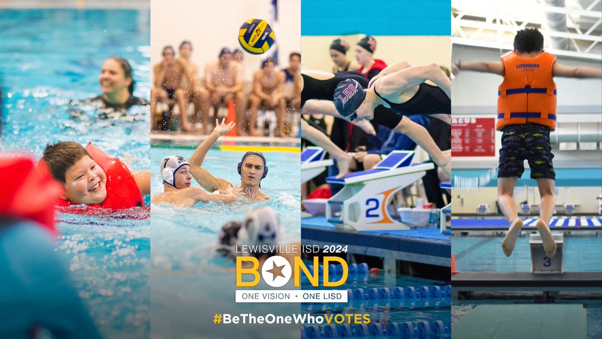 DID YOU KNOW: The LISD aquatic centers not only house our swim, dive and water polo programs, but are also used to teach water safety courses to all of the district’s second grade students? #OneLISD #BeTheOneWhoVotes