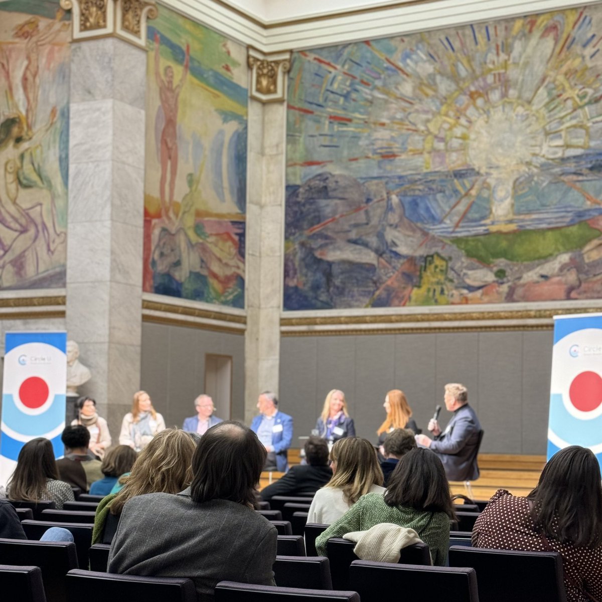 At @UniOslo for the kick-off of @CircleU_eu #2030. Initial reflections a day’s worth of intense & fruitful discussions about the #OpenCampus, our teaching offers for students, communication, connections, mobility & student engagement (actually the key to many of the challenges!)