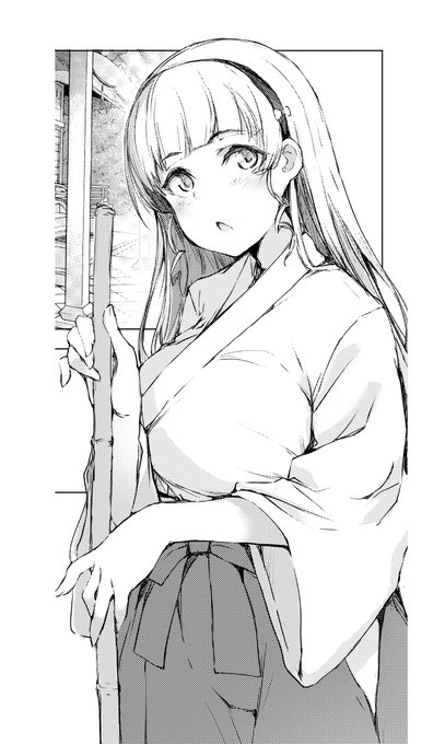 |ΦωΦ)#巫女の日 