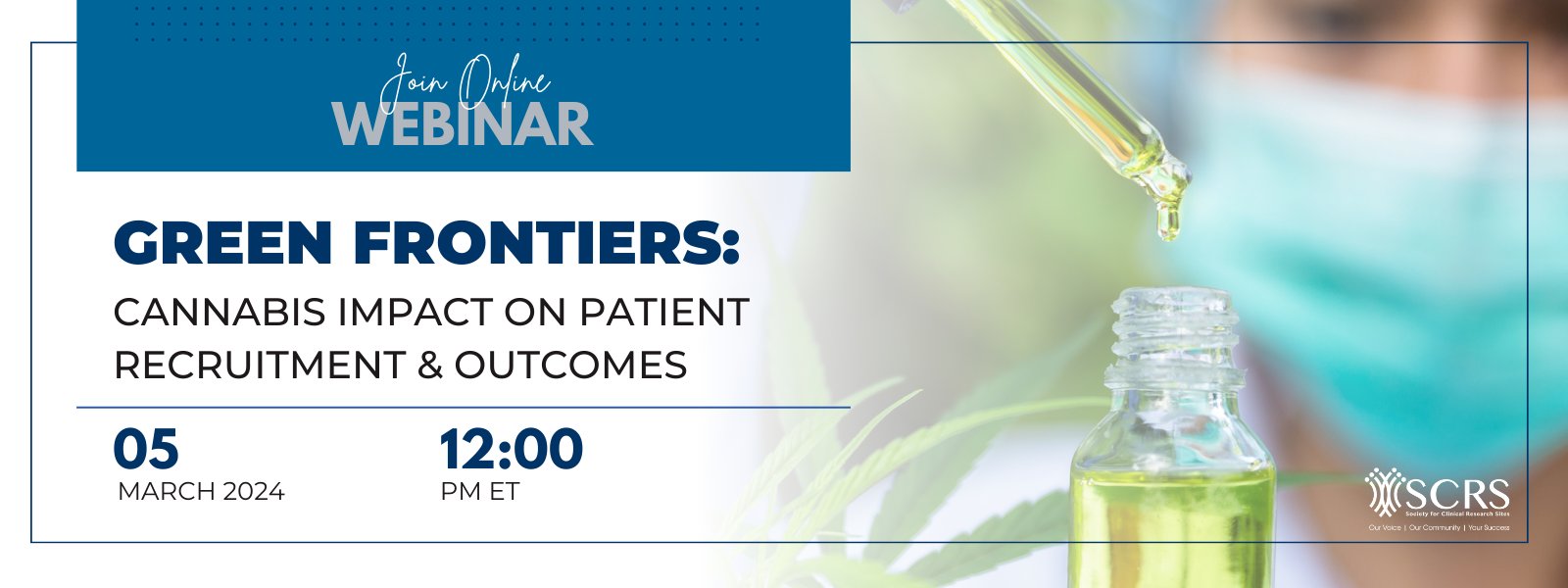 Society for Clinical Research Sites (SCRS) on X: &ldquo;Join us for a 
